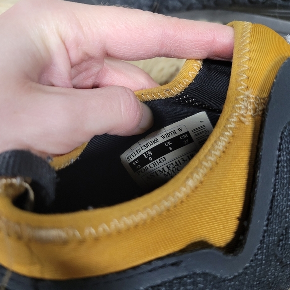 Carhartt Force Men's Size 9 Steel Toe Black Oxford Work Sneaker Shoe Lace Up - Picture 9 of 10